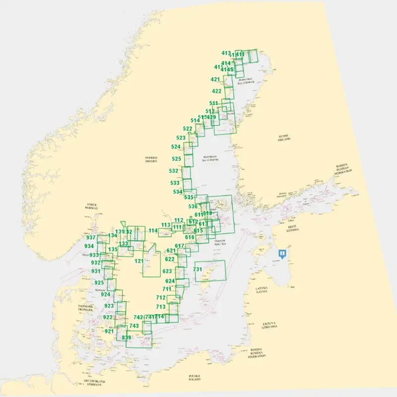Commande En Gros Carte de l’archipel suédois Sjöfartsverket 925 Tistlarna – Varberg (Édition 2025)