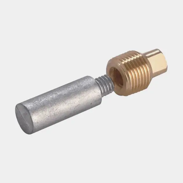 Expédié Aujourd'hui Kit d’anode en zinc Tecnoseal, pour moteur in-bord, compatible avec Volvo Penta, 7/16”, Ø15 mm x 40 mm