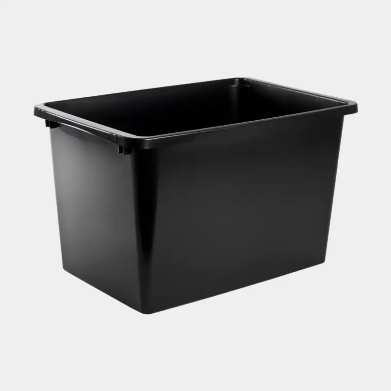 Marque Boîte de rangement Nordiska Plast Store It, noir, 590 x 395 x 360 mm, 60 litres