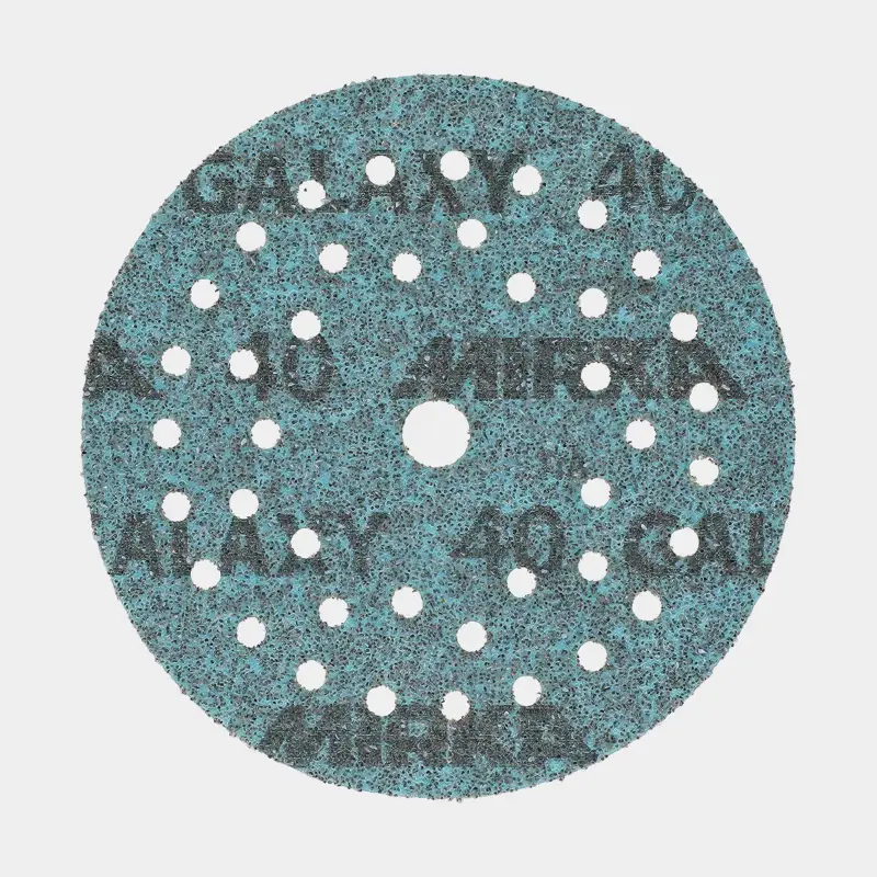 Must-Have Disques abrasifs Mirka Galaxy, Ø125 mm Grip Multifit, P80, 50-pack