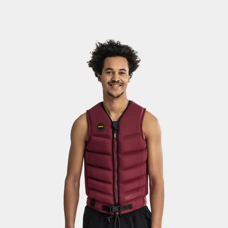 Gilet pour les sports nautiques JOBE Fragment Vest Men 50N Burgundy Red Commander Maintenant