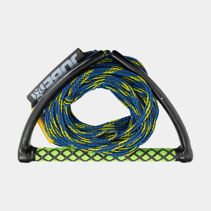 Achat Immédiat Corde de wakeboard JOBE Prime Wake Combo Blue, 19.8 mètres, 1 section, avec poignée EVA, vert/bleu