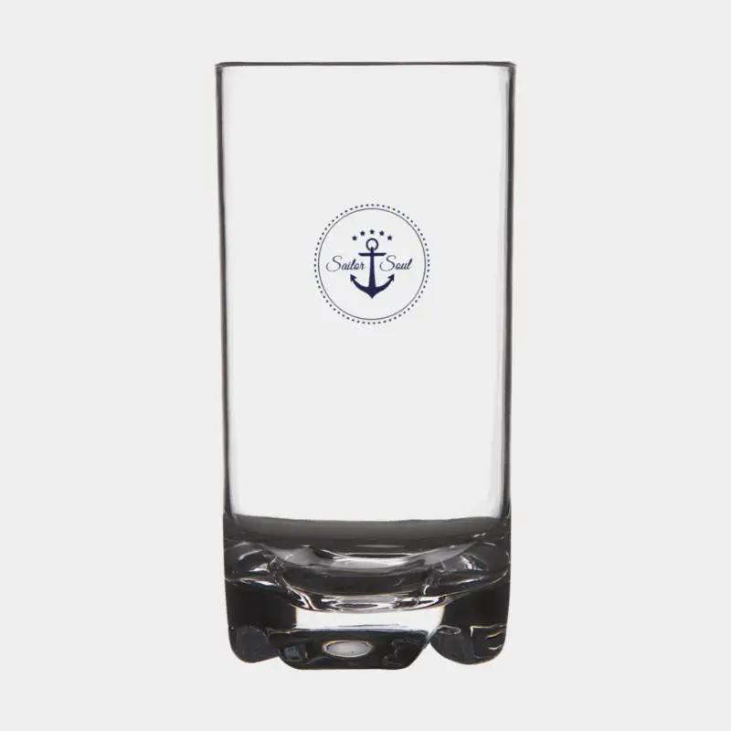 Verres en plastique Marine Business Sailor Soul, transparent, 50 cl, 6-pack Prix Choc