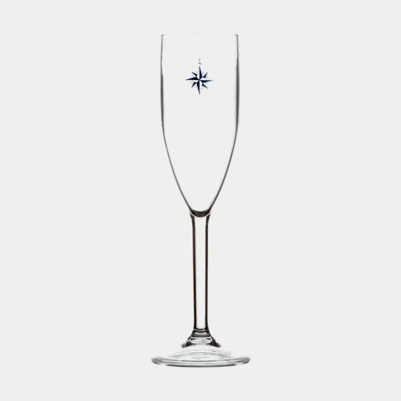 Marque Flûtes à champagne en plastique Marine Business Northwind, transparent, 17 cl, 6-pack