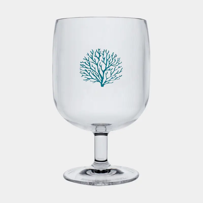Verres à vin en plastique Marine Business Harmony Mare, transparent, 36 cl, 6-pack Livraison Express