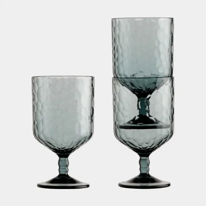 Verres à vin en plastique Marine Business Party Clear Lagoon, transparent, 28 cl, 12-pack Super Prix