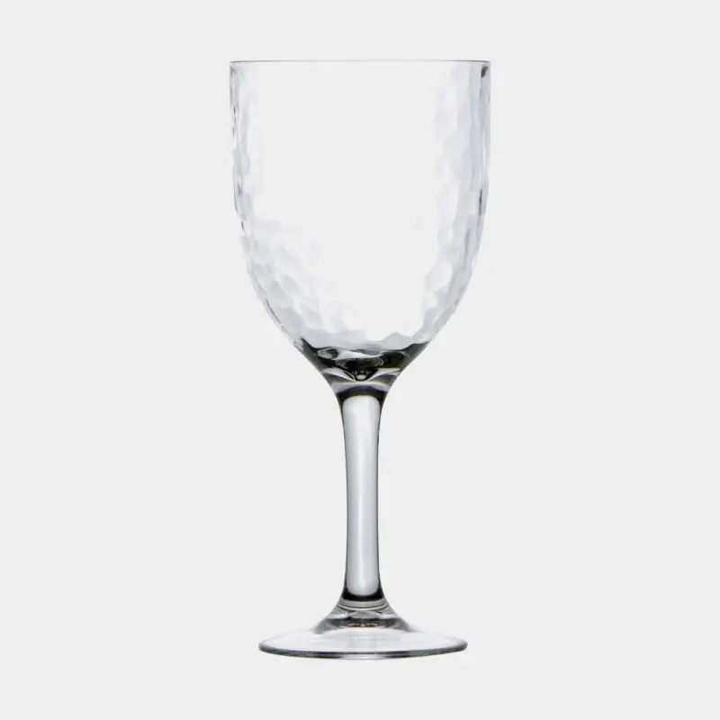 Top Vente Verres à vin en plastique Marine Business Party Clear Ice, transparent, 41 cl, 6-pack
