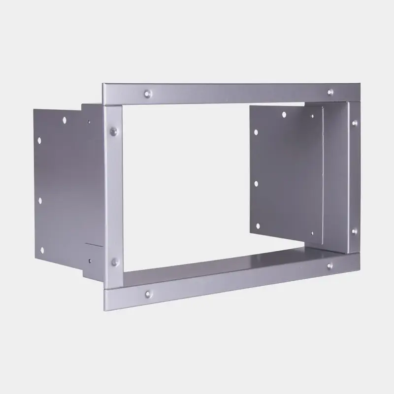 Cadre de montage pour réfrigérateur Isotherm, montage encastré, 4 côtés, compatible avec DR30 Elegance, argenté Meilleur Choix