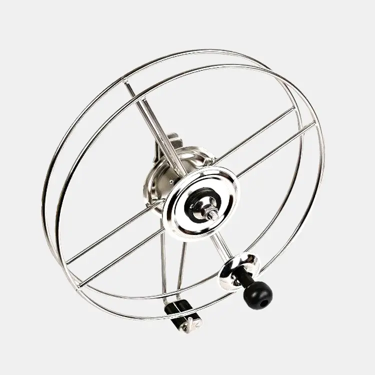 Enrouleur de sangle d’ancre pour bande de dimensions 50 mètres x 35 mm, kit de montage & poignée Must-Have