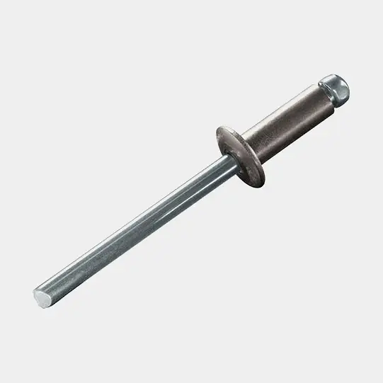 Réduction Rivets aveugles / rivets pop, acier inoxydable résistant aux acides (A4 / AISI 316, qualité marine) & monel, Ø4.8 x 12 mm, 4-pack