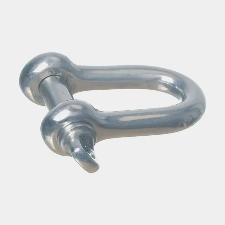 Manille droite 1852-Marine, Ø10 mm, 40 mm, acier inoxydable, avec vis papillon filetée Vente Directe