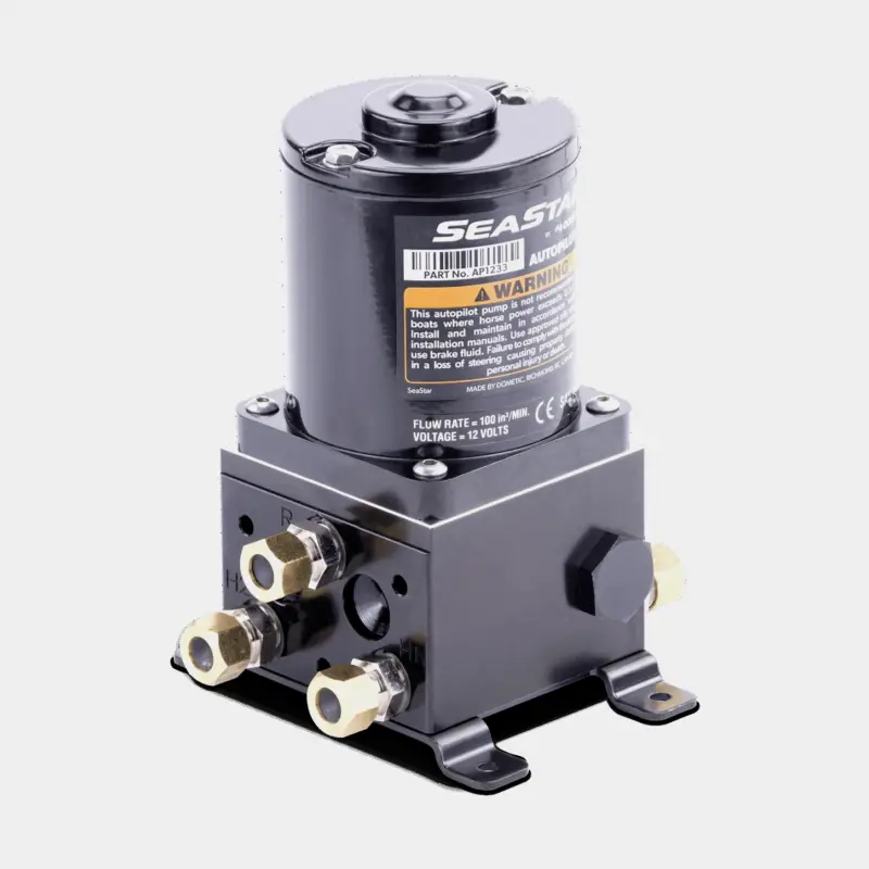 Marque Unité motrice pour pilote automatique Dometic Seastar Autopilot Pump, pompe hydraulique réversible, 12 V, 1.64 litre/min (27.31 cm³/seconde), 205 – 345 cc