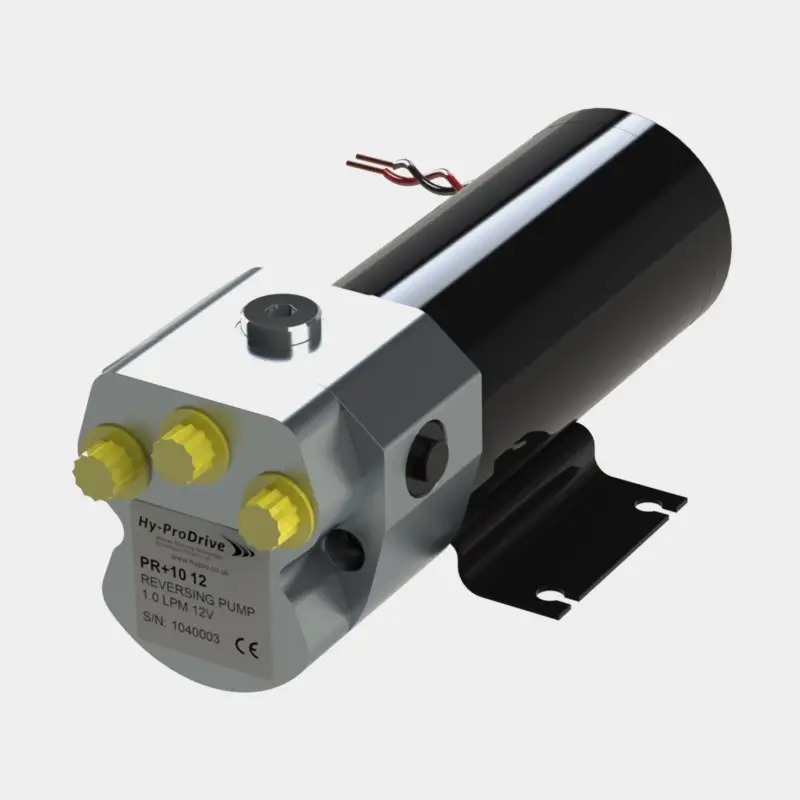 Unité motrice pour pilote automatique Hy-Prodrive PR+25 Reversing DC Hydraulic Power Unit, pompe hydraulique réversible, 12 V, 2.5 litres/min (41.7 cm³/seconde), 450 – 550 cc Solde