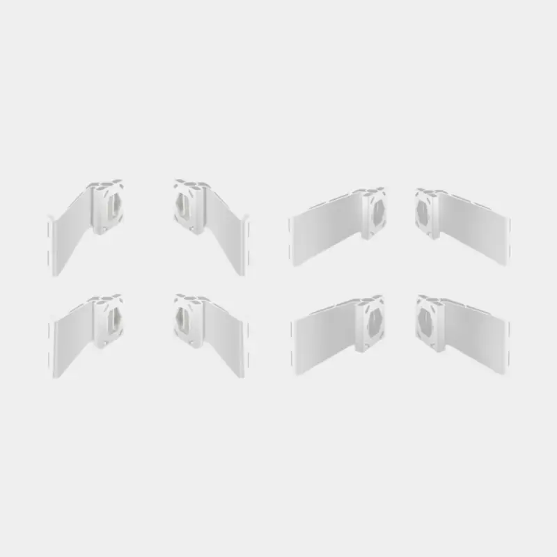 Usine Directe Support de jackplate Minn Kota S26, aluminium, tribord, blanc, compatible Raptor