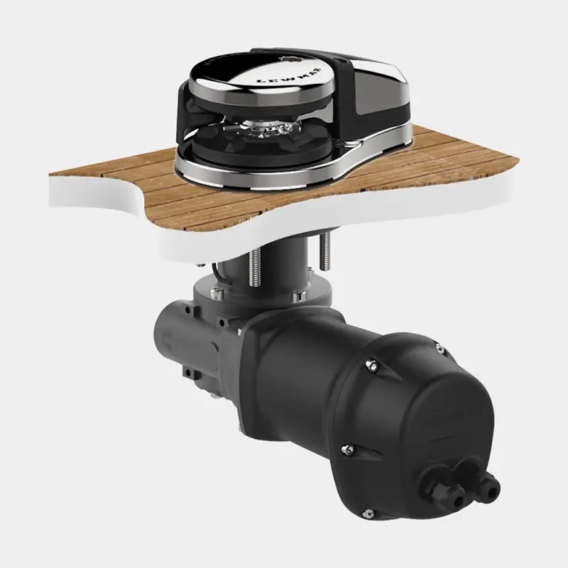 Guindeau électrique Lewmar VX1 Go 500 W, 12 V, pour chaîne Ø6 – 7 mm / cordage Ø12 – 16 mm 3 torons avec chaîne Jusqu'à Épuisement Des Stocks