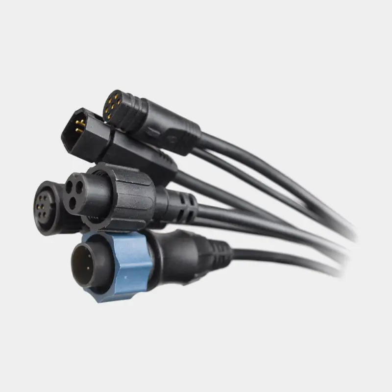 Certifié Câble adaptateur pour moteur électrique Minn Kota MKR-US2-14, 0,2 mètre, 8 broches, pour Garmin