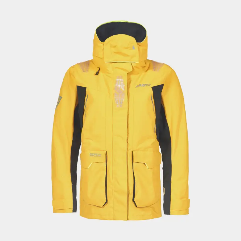 Meilleur Prix Veste de quart Musto BR2 Offshore 2.0, Gold, femmes