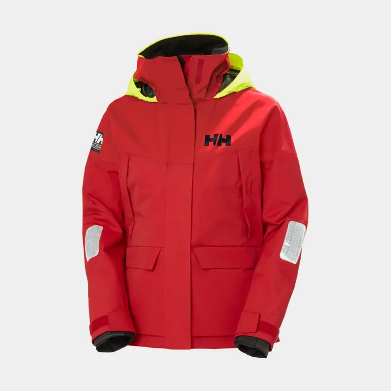 Paiement Sécurisé Veste de quart Helly Hansen Pier 4.0 Coastal, Alert Red, femme