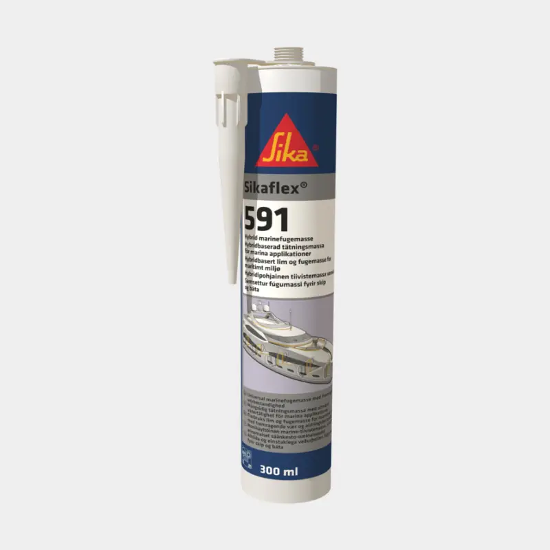 Mastic d’étanchéité universel Sika Sikaflex 591, cartouche, 300 ml, gris acier Nouvelle Collection