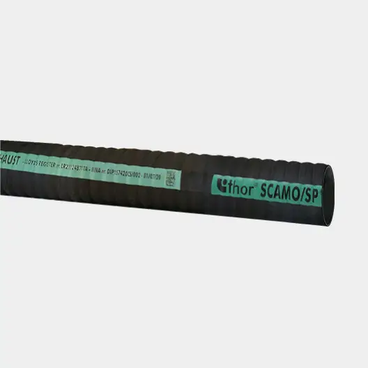 Petit Prix Tuyau d’échappement Hoses Technology SCAMO/SP/CAJ, ISO 13363 B2, avec spirale en acier, 40 mm (1 37/64″), 5 mètres, noir