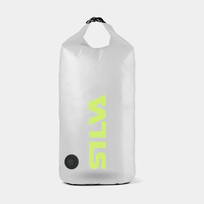 Affaire À Saisir Drybag / sac étanche Silva TPU-V, 70D, 24 litres, avec valve, transparent/jaune