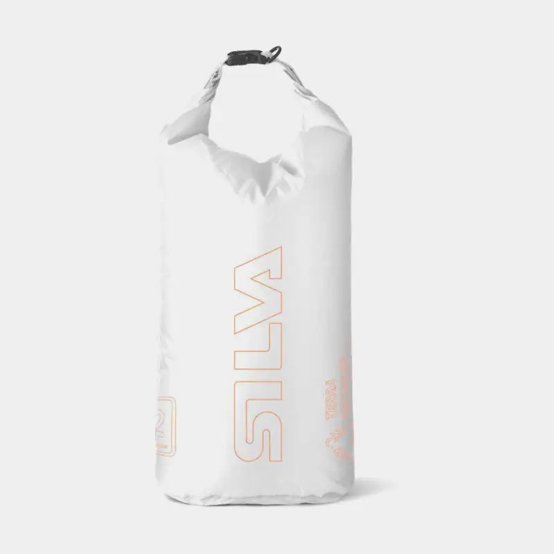 Expédié Aujourd'hui Drybag / sac étanche Silva Terra, 70D, 12 litres, blanc/orange