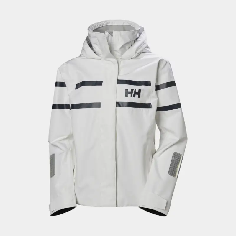 Veste de quart Helly Hansen Salt Inshore, White, femmes Commander Maintenant