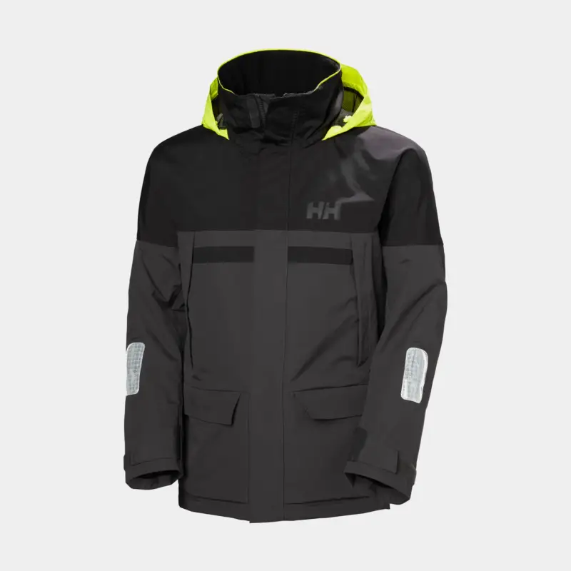 Haute Qualité Veste de quart Helly Hansen Pier 4.0 Coastal, Ebony, homme