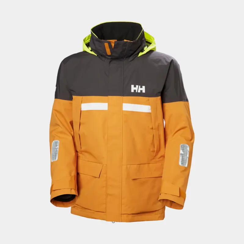 Satisfait Ou Remboursé Veste de quart Helly Hansen Pier 4.0 Coastal, Mustard, homme