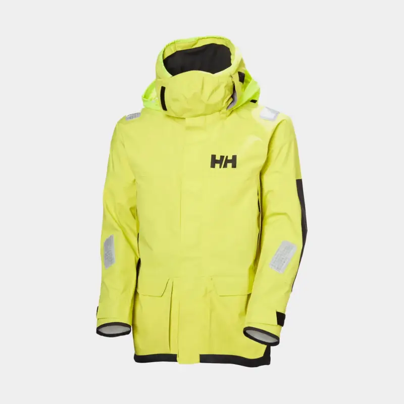 Réduction Veste de quart Helly Hansen Skagen Pro, Cyber Lime, homme
