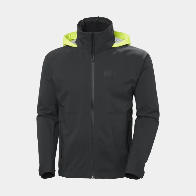 Marque Veste de quart Helly Hansen HP Foil Shell 2.0, Ebony, hommes