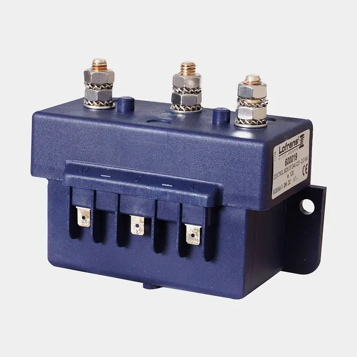 Boîte de relais Lofrans Control Box, compatible avec guindeaux Lofrans, 3 pôles, 24 V, 500 – 1700 W Expédition Rapide