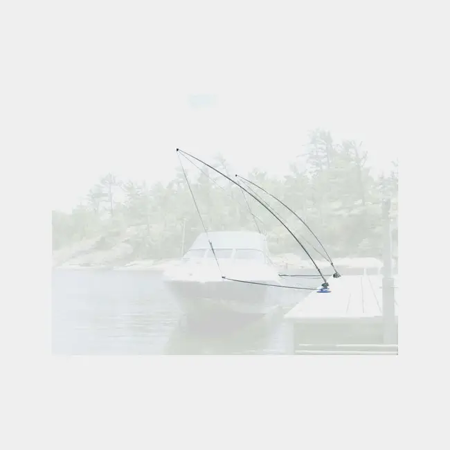 Set fouets d’amarrage Dock Edge Premium, 4,9 mètres, pour bateaux jusqu’à 9 mètres & 4501 kg – 9000 kg, 2 fouets avec amarres ainsi qu’amarres + 2 accessoires de quai + fibre de verre Achetez Aujourd'hui
