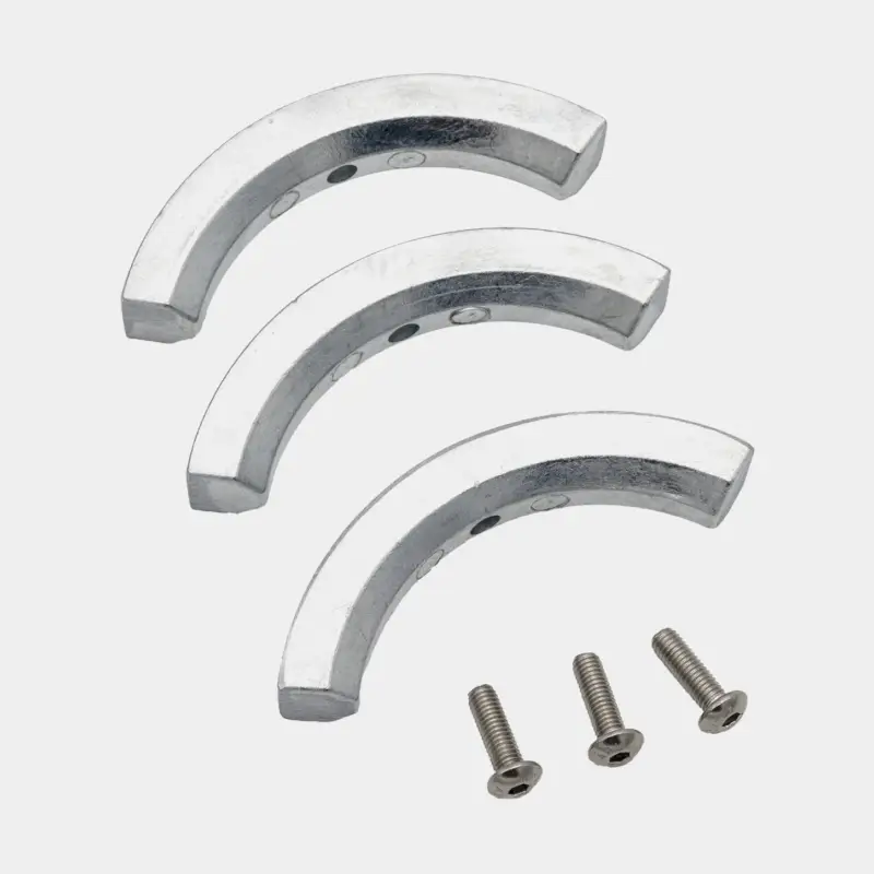 Kit d’anodes pour hélice repliable 2/3 pales, zinc, pour Volvo Penta Marque