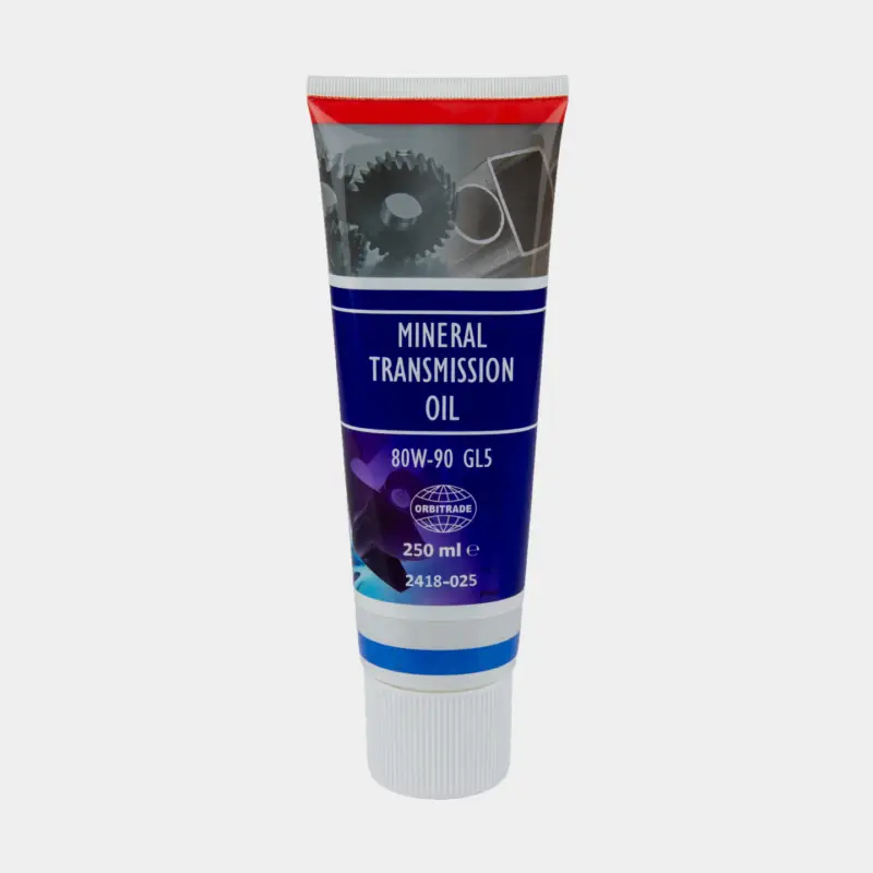 Quantité Limitée Huile minérale pour boîtes de vitesses Orbitrade Mineral Transmission Oil, 80W-90, API GL-5, 250 ml