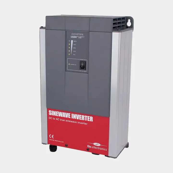 Ondulateur / Inverteur TBS Powersine, onde sinusoïdale pure, 12 V – 230 V, 1300 W Dernier Modèle