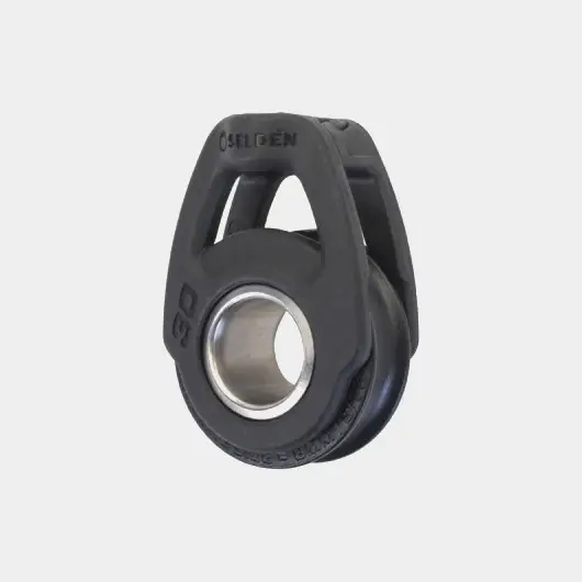 Poulie simple Seldén S 30, fixe, à roulement à billes, se fixe avec cordage, convient pour cordages Ø4 – 8 mm Prix Promo