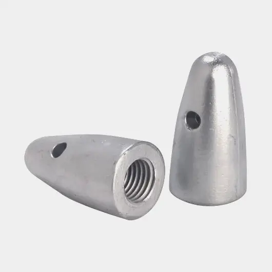Anode en zinc Tecnoseal, pour hélice, convient pour arbre d’hélice de 25/30 mm de long avec filetage Ø19 mm (3/4″) Authentique