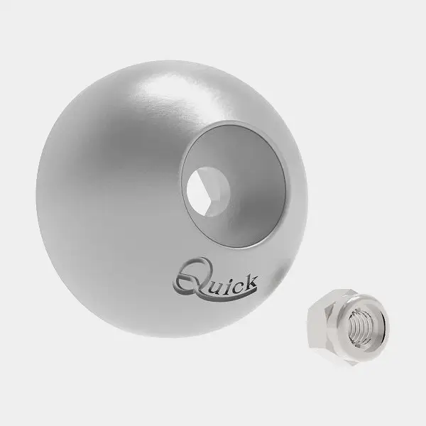 Anode en zinc Quick, compatible avec propulseur d’étrave avec tunnel Ø110 – 125 mm Must-Have