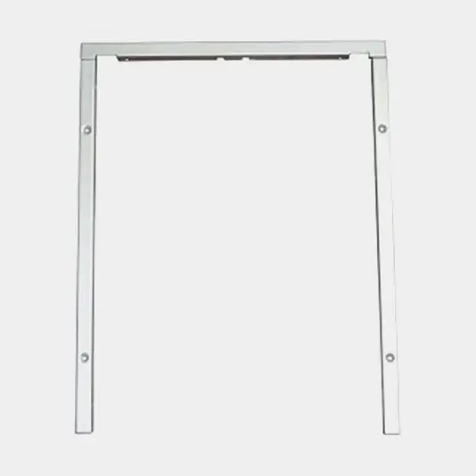 Bon Marché Cadre de montage pour réfrigérateur Isotherm, montage encastré, 3 côtés, compatible avec CR42 & CR49 Elegance, argent