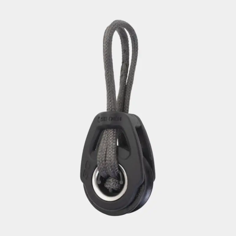 Commander Vite Poulie simple avec manille Seldén S 30, fixe, à roulement à billes, convient pour cordages Ø4 – 8 mm