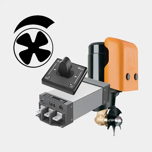 Affaire À Saisir Quick Propulseur d’étrave à variation continue avec Joystick 110-25 12 volt