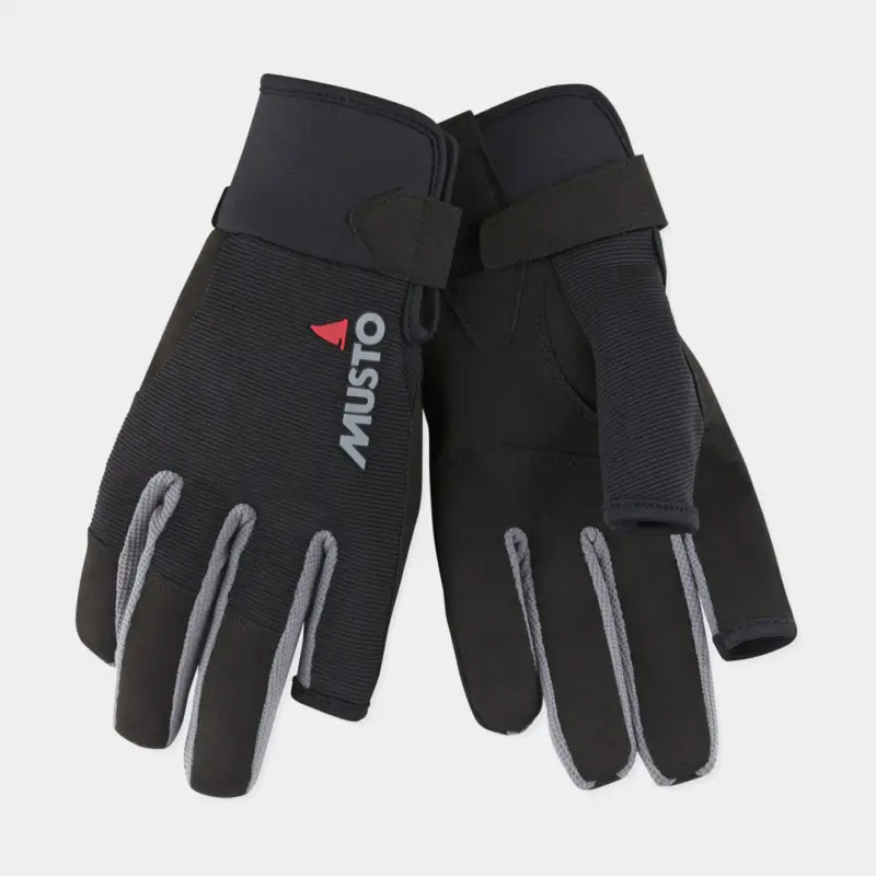 Prix Promo Gants de voile Musto Essential Sailing Long Finger Glove, Black