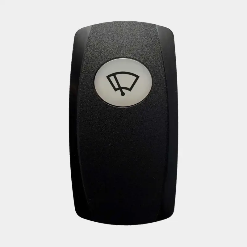 Bon Plan Capuchon / bouton pour interrupteur Carling Technologies Contura V, essuie-glace, noir