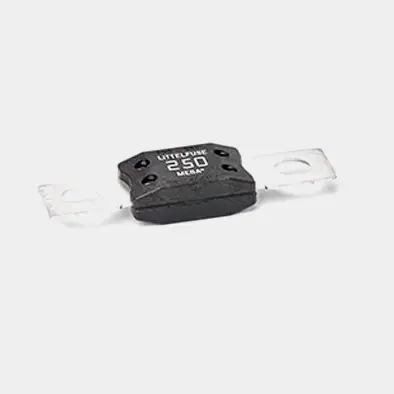 Fusible ANL Littlefuse Slo-Blo, MEGA, 125 A, 32 V, M8, 2-pack Satisfait Ou Remboursé