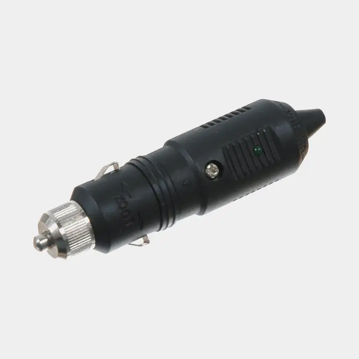 Fiche pour prise allume-cigare, 12 / 24 V, 3 A Nouvelle Collection
