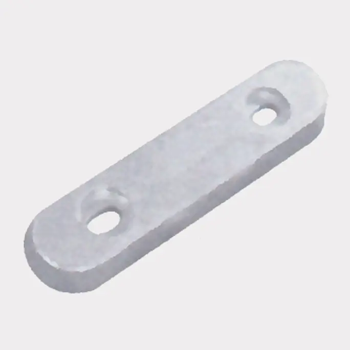 Anode en zinc, pour gouvernail/coque/volet de trim, 1 kg, 150 x 60 x 25 mm Livraison Express