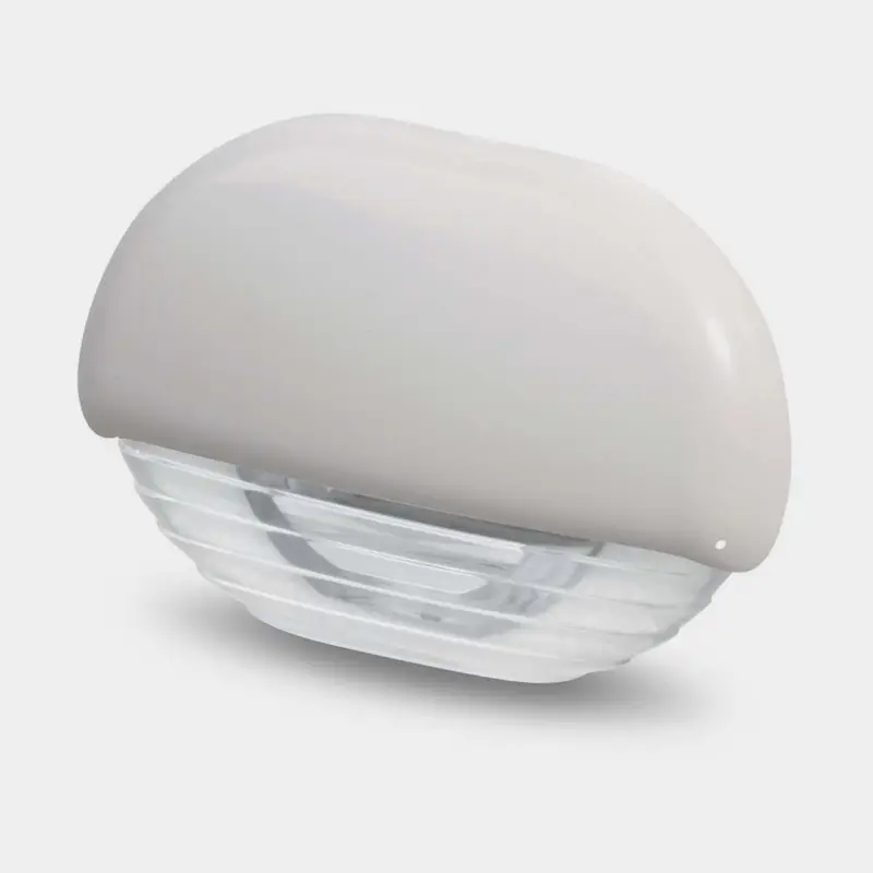Prix Promo Lampe de marche d’escalier Hella Easy Fit, encastré, plastique, blanc, LED, 12 / 24 V, 0.5 W, avec lumière blanche