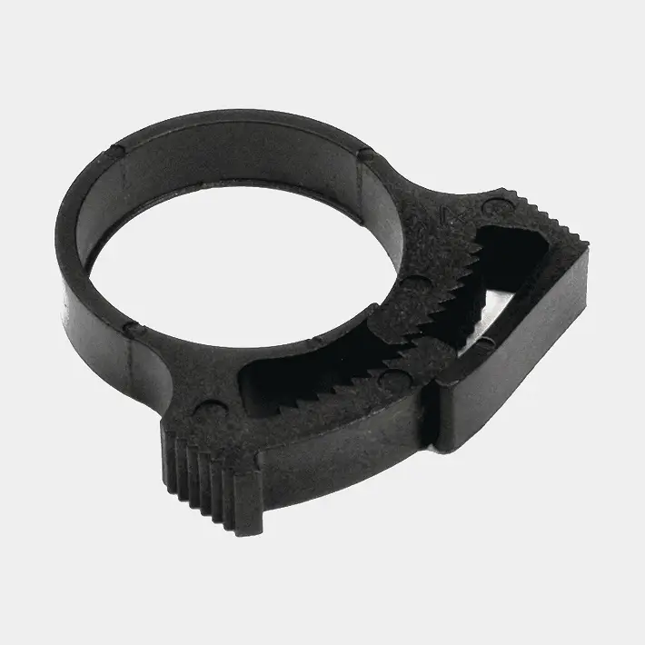 Pas Cher Collier de serrage, nylon stabilisé à la chaleur et aux UV (6.6), avec dents de verrouillage, 7 mm, Ø14.9 – 17.4 mm