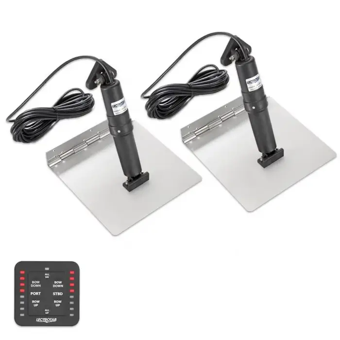 Petit Prix Kit flaps Lectrolab 305X305 mm pelles Inox avec commutateur LED 12V